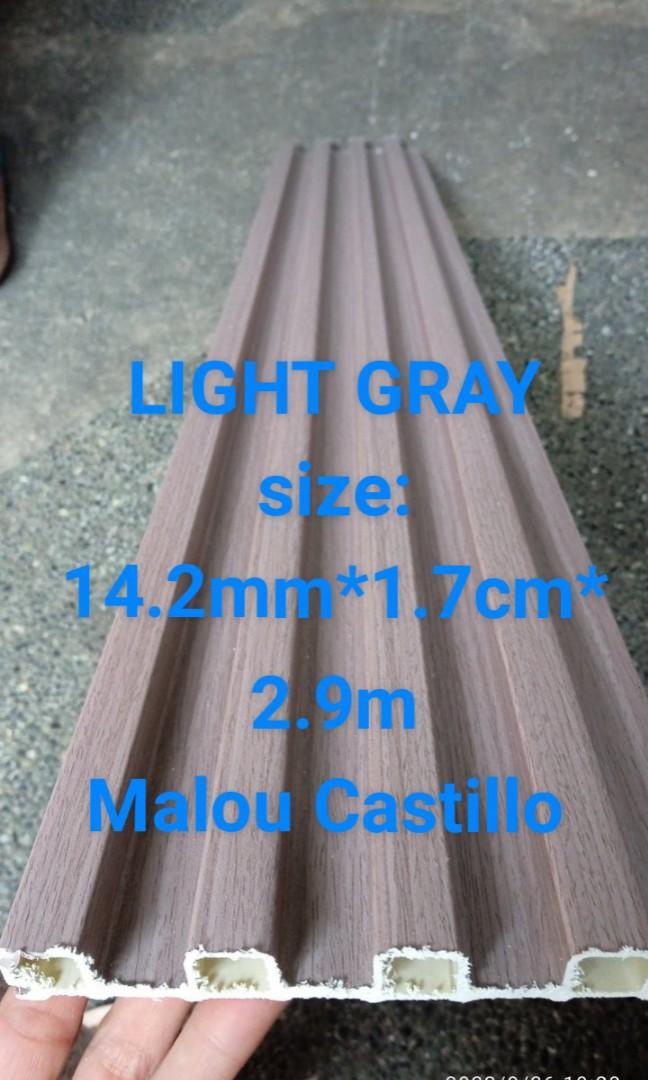 WPC WALL FLUTED PANEL 💖💯 (Category: Wall Decor) located in Quezon City. Submitted by malou_castillo (Listing ID 1187947414, Image 2). Description: DIY WALL CLADDING PANEL 💯 EASY TO INSTALL 💯 SIZE=14.2 M*1.7CM*2.9M 9FT. PAYMENT METHOD COD /GCASH WE DELIVER W/FEE WE INSTALL W/FEE DM....MORE INFO.... CONTACT NO.09605204741/VIBER.