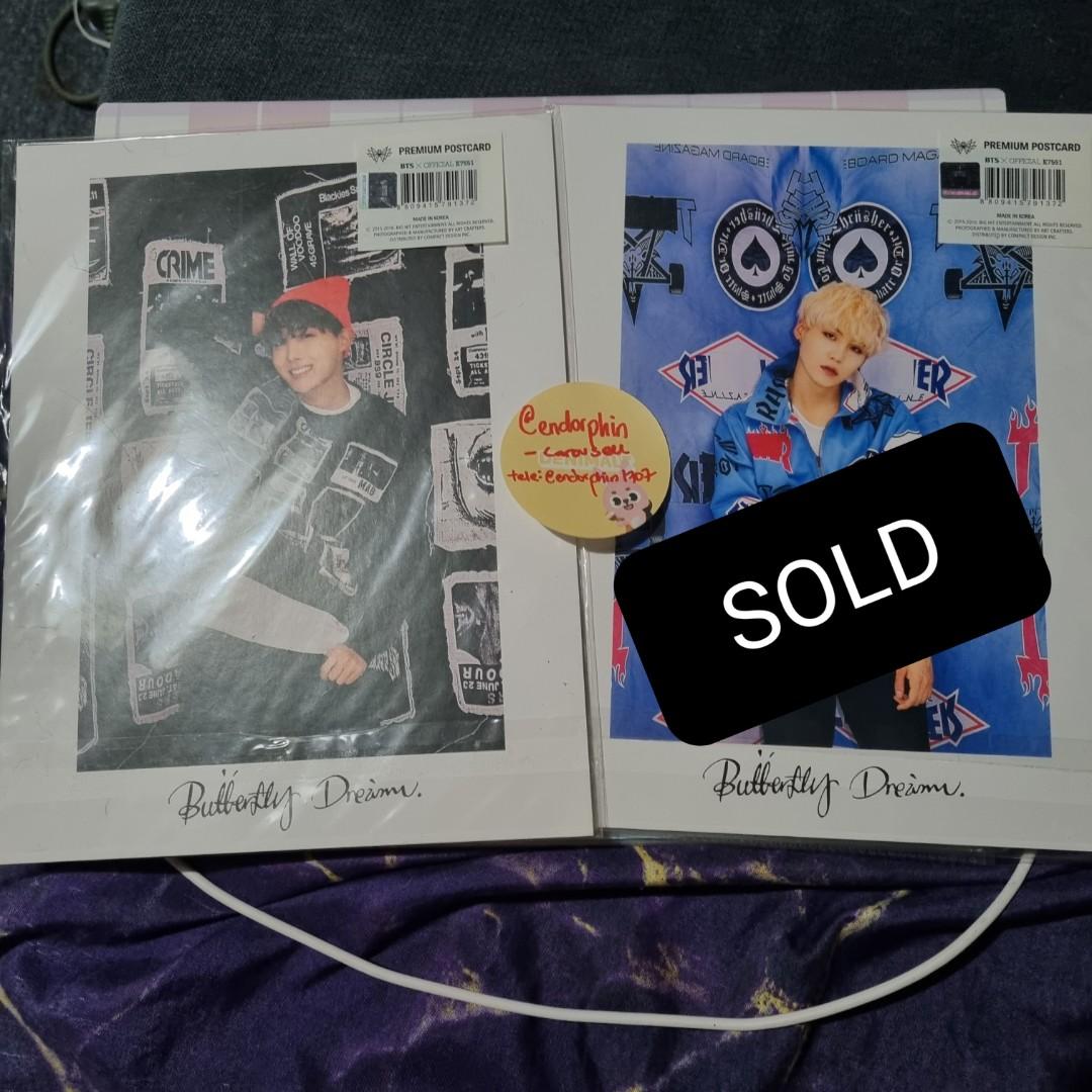 bts butterfly dream プレミアムポストカード ジョングク WTS/SELLING