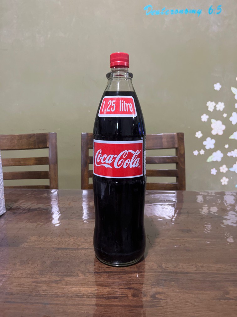 1.25 Litre CocaCola Glass Bottle South Africa, Hobbies & Toys