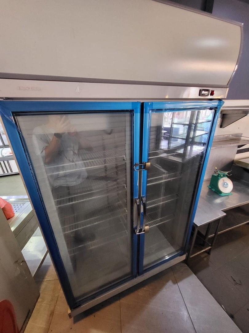 2 door big Chiller, Furniture & Home Living, Kitchenware & Tableware