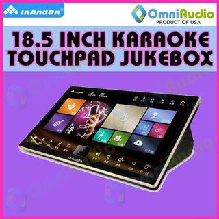 [500,000+ SONGS | CHEAPEST IN SG] INANDON 18.5" KOD KARAOKE-ON-DEMAND JUKEBOX TOUCHPAD/ TOUCHSCREEN SYSTEM (LOADED WITH ENGLISH/ CHINESE/ MALAY/ CANTONESE/ HOKKIEN/ KOREAN/ JAP/ VIET/ CAMBODIAN MTV SONGS) NO SUBSCRIPTION NEEDED | INCLUDES SSD STORAGE