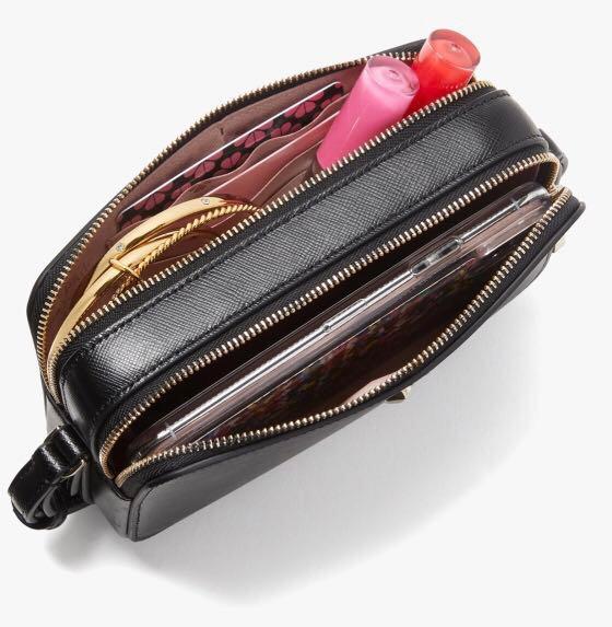 Kate spade mila double zip crossbody deals