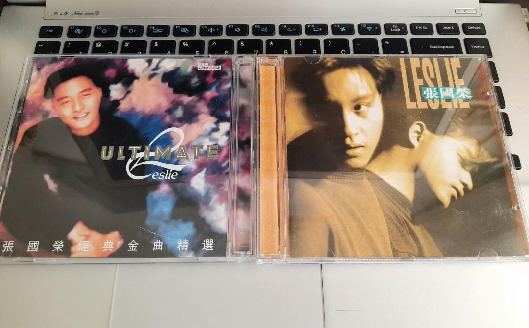 張國榮LESLIE 新藝寶舊版CD 兩張ultimate, 興趣及遊戲, 音樂、樂器 