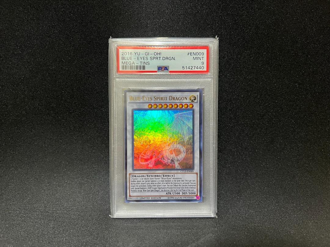 ⭐️ Set of 8 PSA Graded Blue Eyes White Dragon ☆ Yugioh, Hobbies