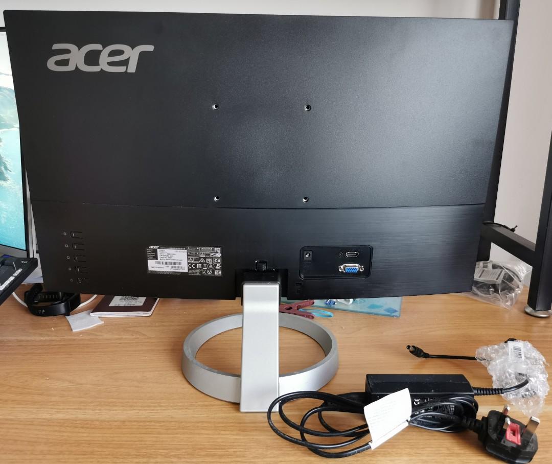 Acer R240Y 23.8 Inch IPS FHD Resolution Monitor with 1 MS Response Time ...