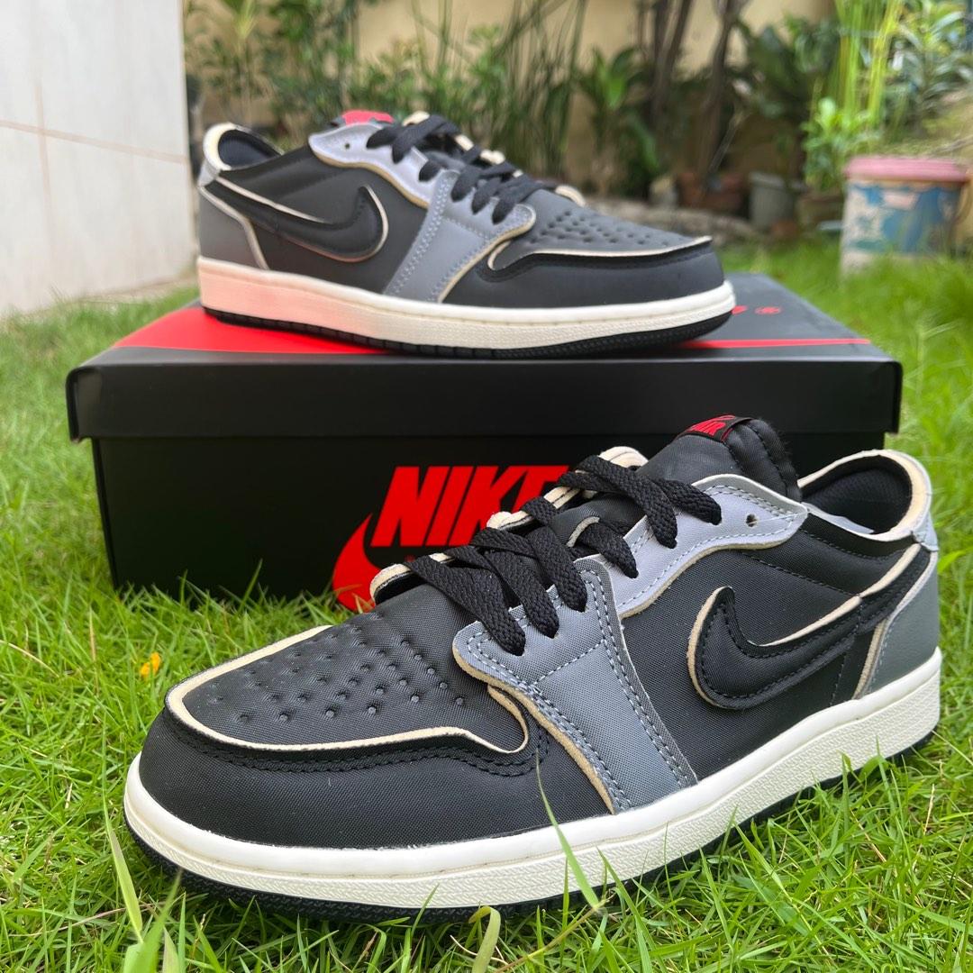 Where To Buy The Air Jordan 1 Low OG EX Black Smoke Grey - Sneaker