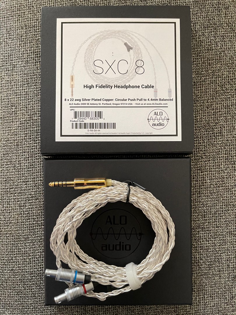 ALO Audio Reference 8 HD800用ヘッドホンケーブル