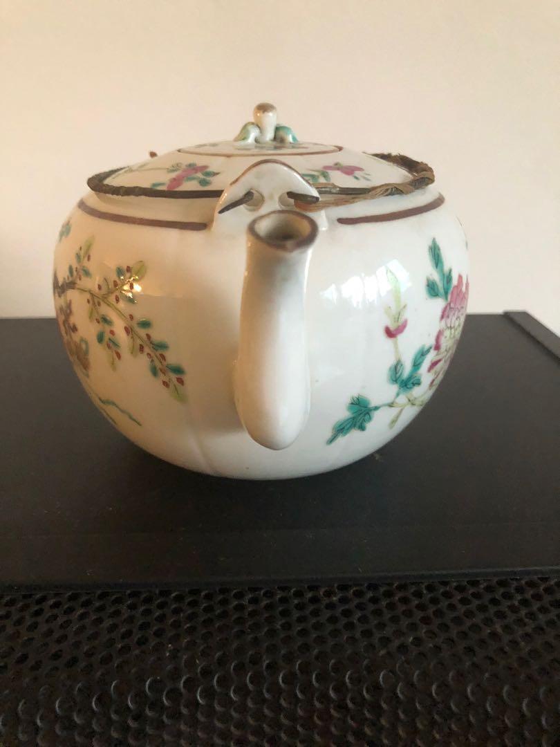 Old Chinese Teapot, Hobbies & Toys, Memorabilia & Collectibles, Vintage