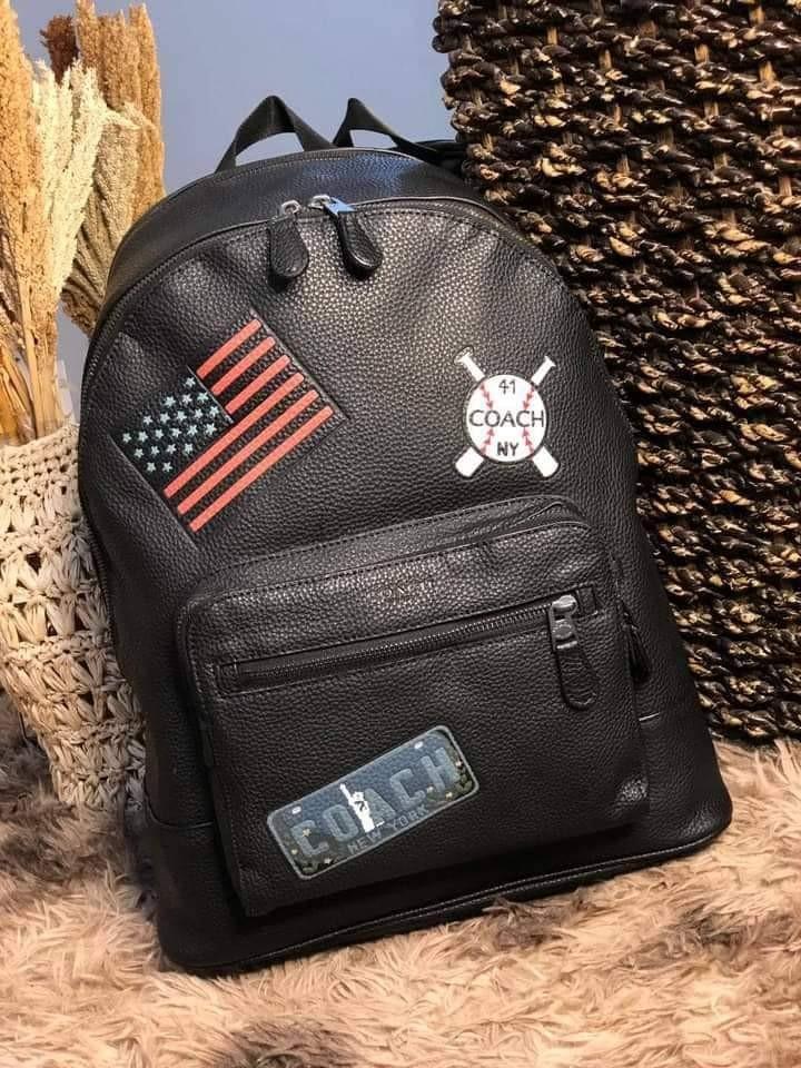 🇺🇸AUTHENTIC COACH BACKPACK FOR MEN🇺🇸 (Category: Backpacks) located in Manila. Submitted by lovingfashionstuff (Listing ID 1182742881, Image 1). Description: ORIGINAL MALL PULL OUT ✅ BRAND NEW ✅ COMPLETE INCLUSION 🔥 Tag 🔥 Receipt 🔥 Paper bag 🔥 Dust bag.