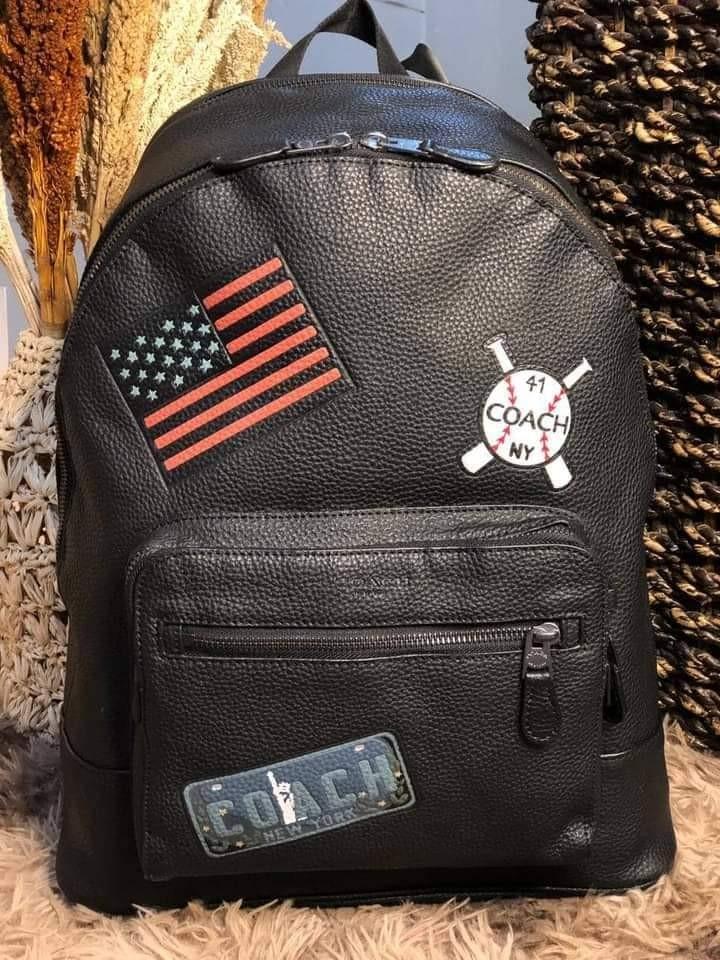 🇺🇸AUTHENTIC COACH BACKPACK FOR MEN🇺🇸 (Category: Backpacks) located in Manila. Submitted by lovingfashionstuff (Listing ID 1182742881, Image 2). Description: ORIGINAL MALL PULL OUT ✅ BRAND NEW ✅ COMPLETE INCLUSION 🔥 Tag 🔥 Receipt 🔥 Paper bag 🔥 Dust bag.