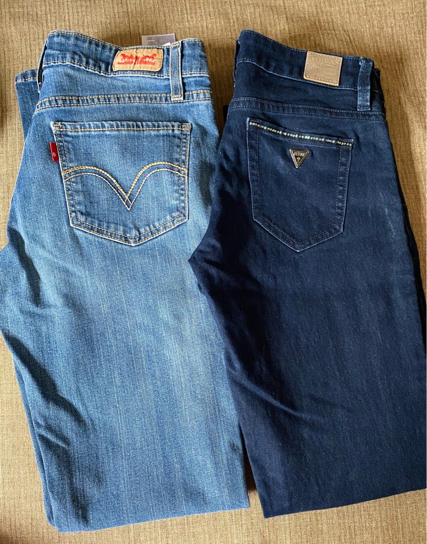 GUESS Jeans Made In USA 32 Bukan Levis, Men's Fashion, Bottoms, Jeans on  Carousell