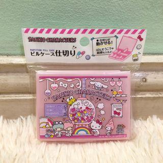 [Authentic] Sanrio Characters Partition Pill Case