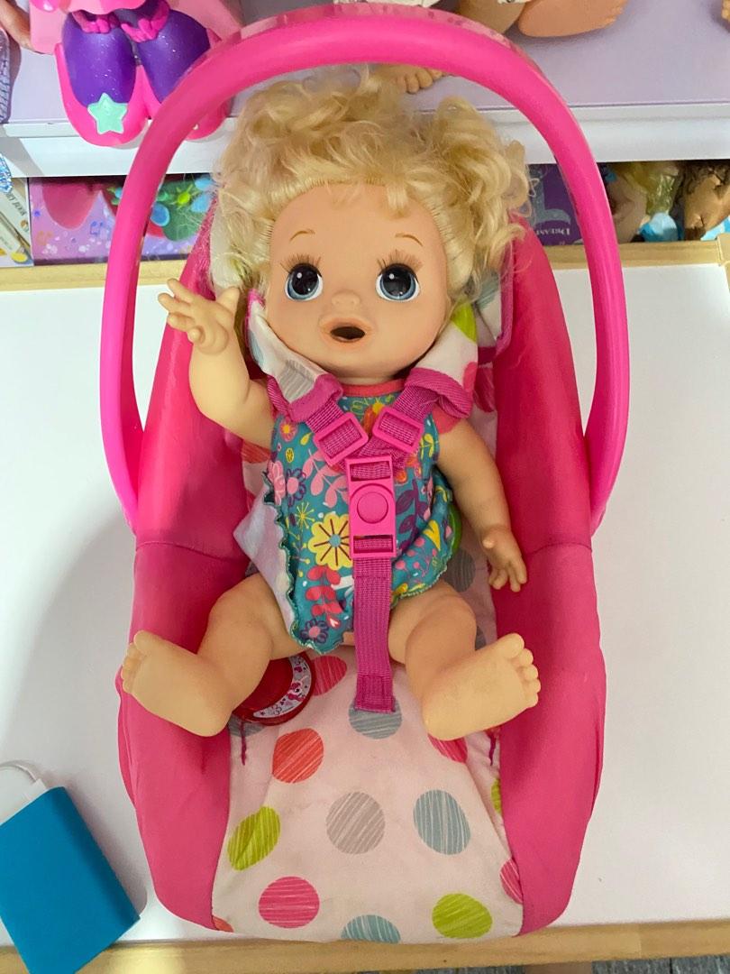 Baby Alive + Carrier Set, Hobbies & Toys, Toys & Games on Carousell