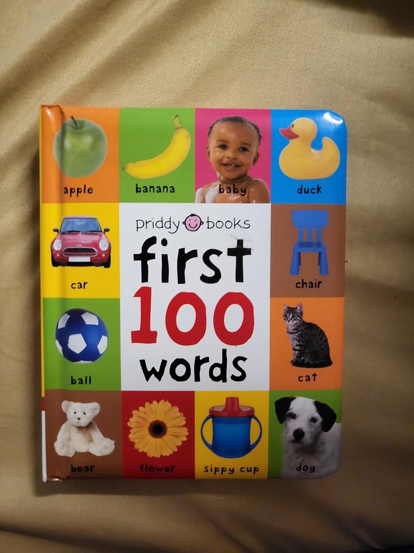 Baby Book First 100 Words Babies Kids Infant Playtime on Carousell