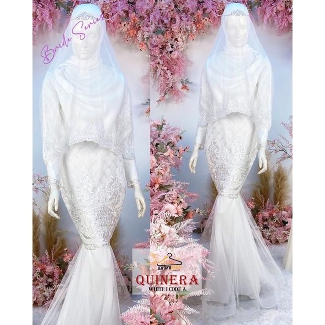 shawl nikah off white