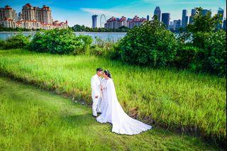 Baju pengantin plus size bridal outfit