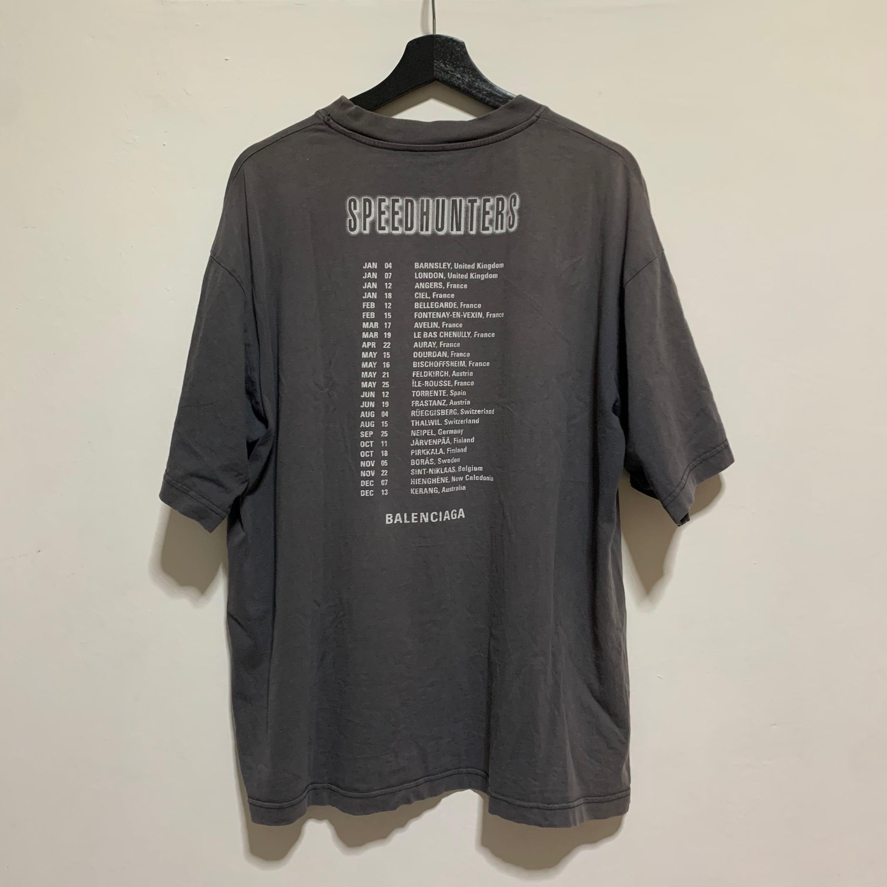 balenciaga speedhunters tee