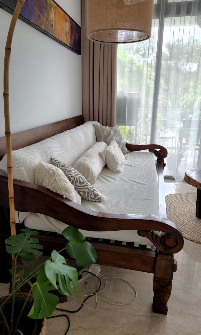 Balinese Day Bed, Furniture & Home Living, Furniture, Sofas on Carousell