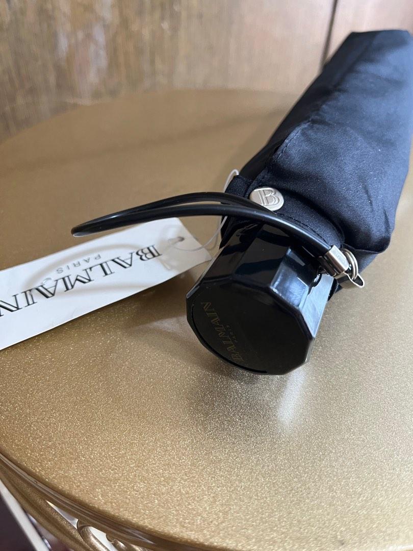 Balmain Umbrella Black, Hobbies & Toys, Travel, Umbrellas on Carousell