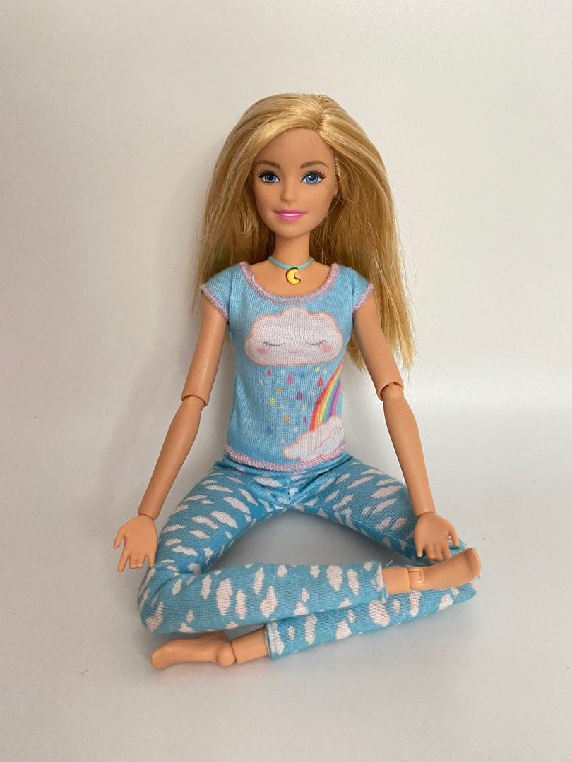 Barbie Articulated Yoga Doll with sounds, Hobbies & Toys, Toys