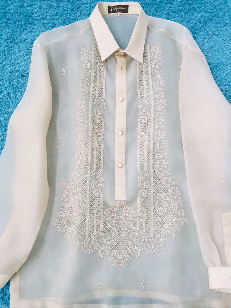 Barong Tagalog Filipino Formal Shirt, Men's Fashion, Coats, Jackets and
