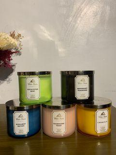 B&BW White Barn Scented Candles