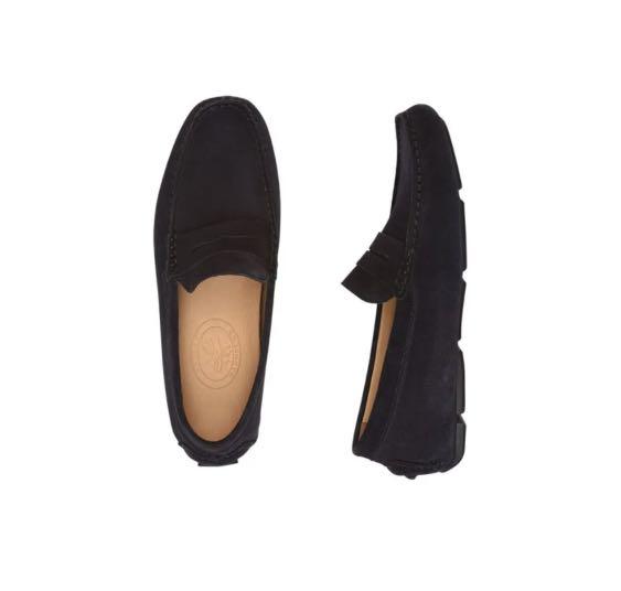 Mens black hotsell suede drivers
