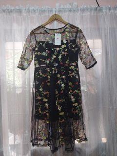 Black Floral Dress