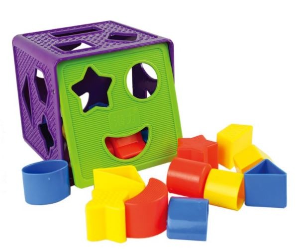 Block Shapes Toys Shapes & Colors Block Toys for Kids Shapes Sorter Toys for Kids, Babies