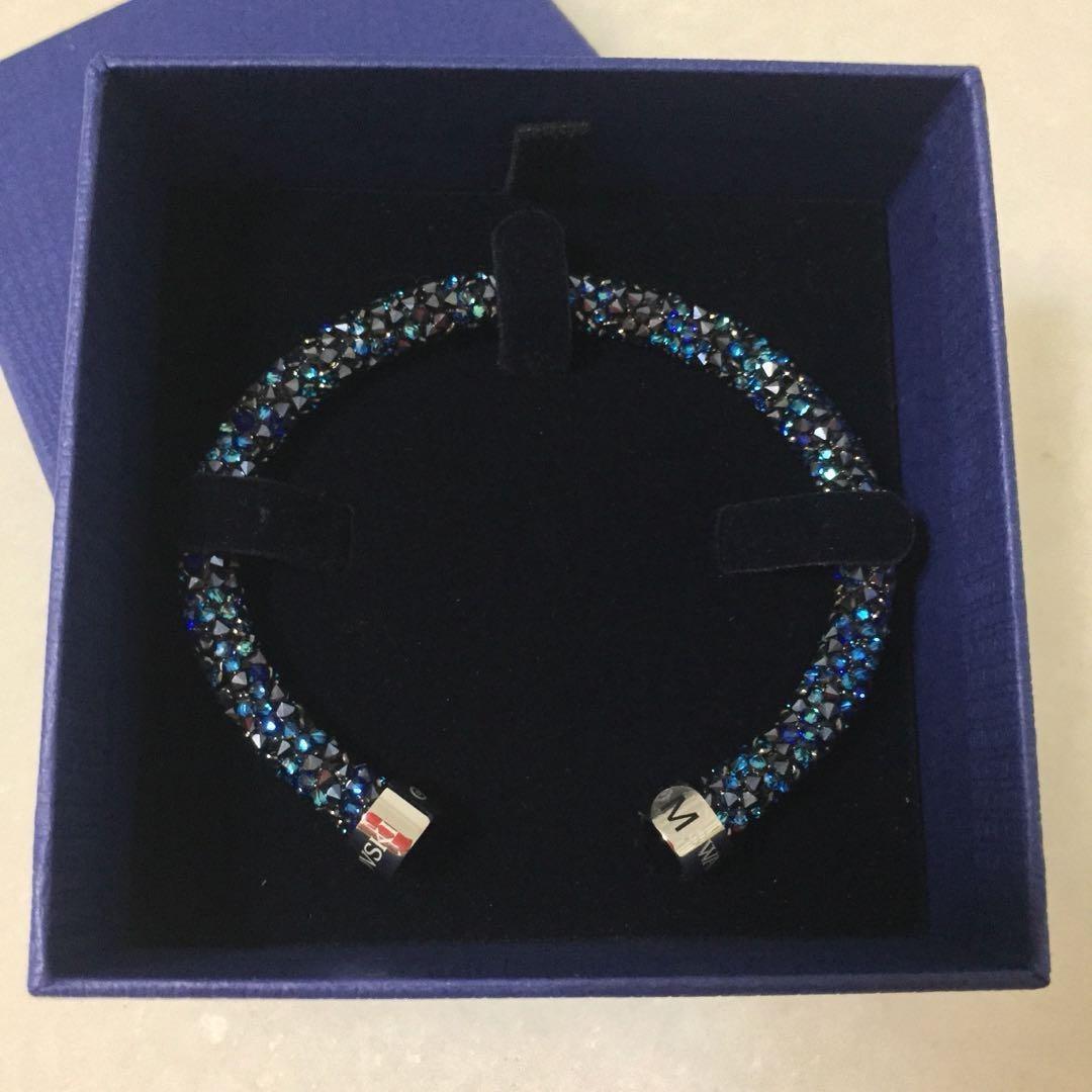 Swarovski crystaldust bracelet blue outlet