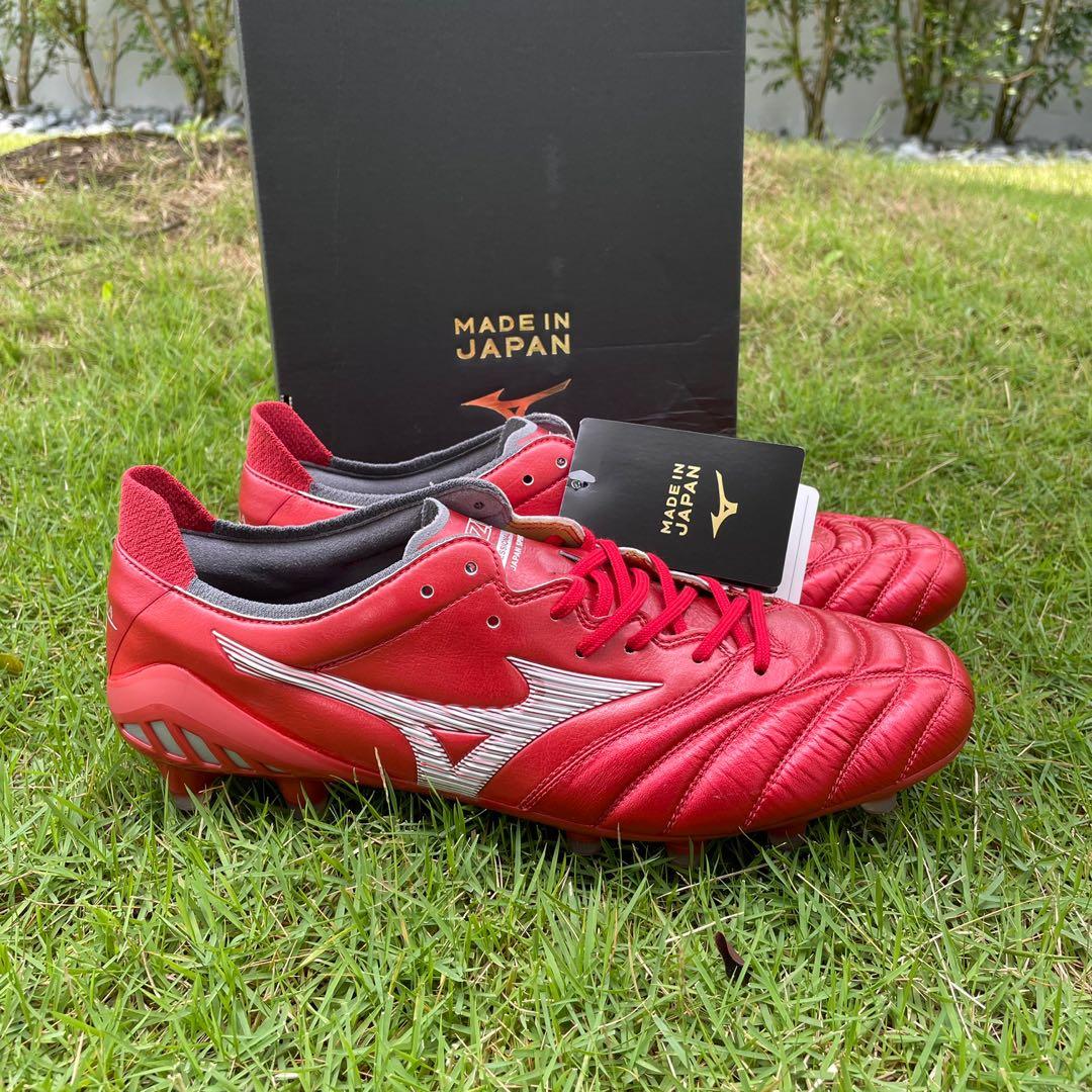 Mizuno morelia red best sale