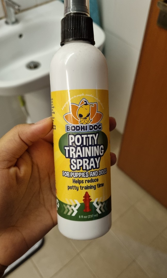Bodhi Potty Training Spray, Pet Supplies, Health & Grooming on Carousell