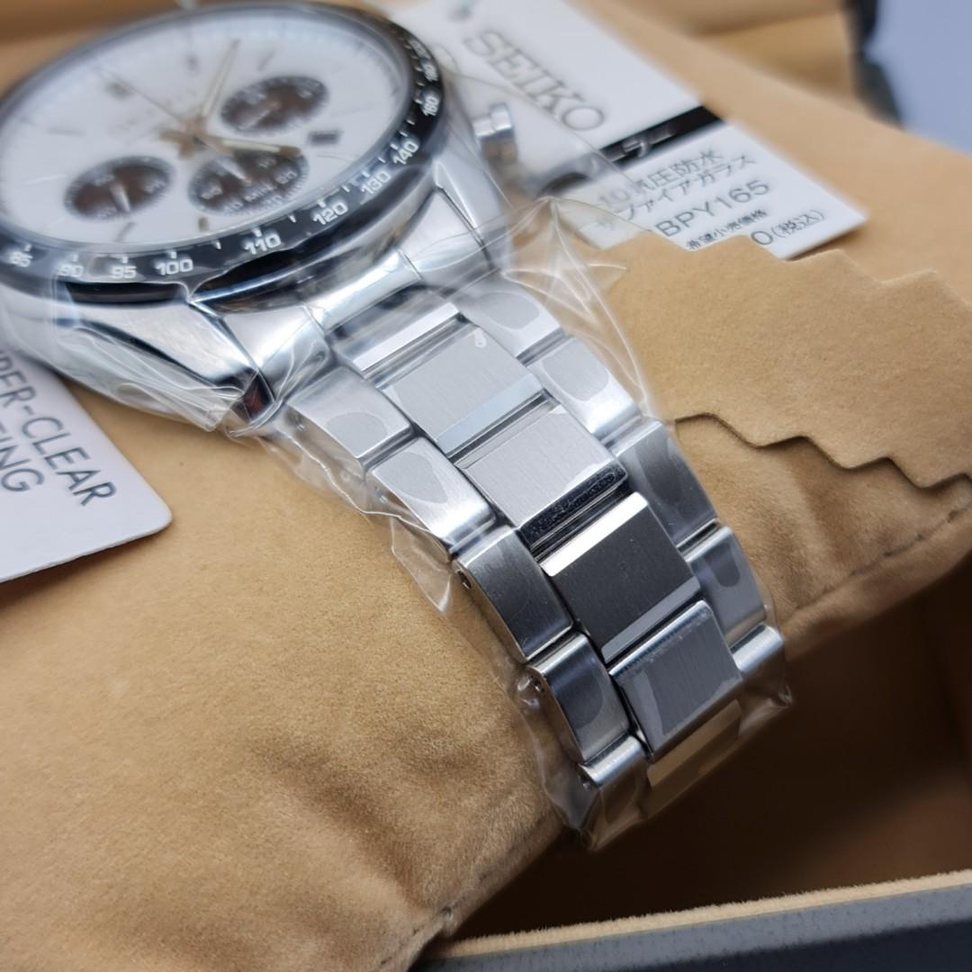 Brand New Seiko Selection Solar Chronograph JDM Exclusive Panda SBPY165,  Men's Fashion, Watches & Accessories, Watches on Carousell