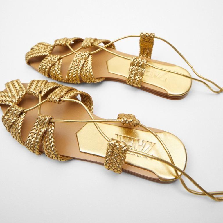 Zara braided sandals new arrivals