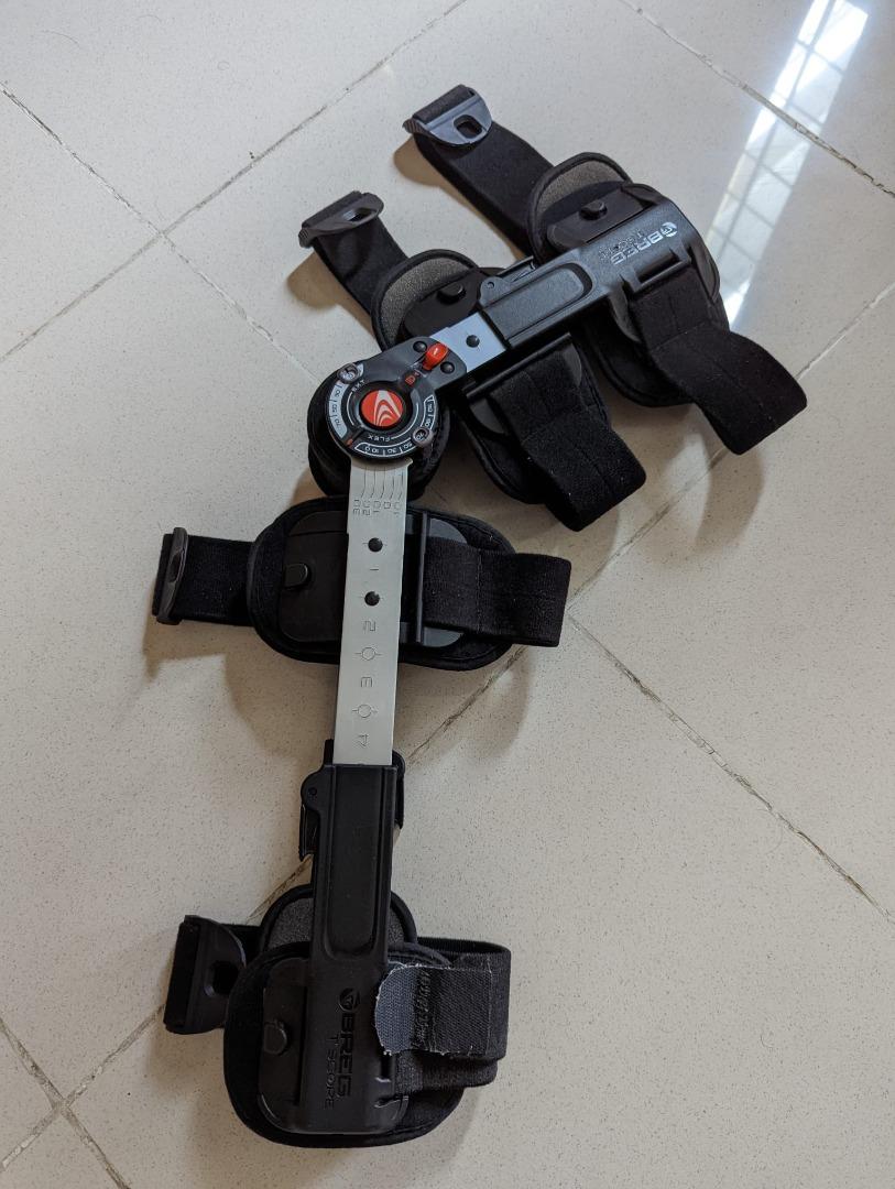 Breg T Scope Premier Postop knee brace, Health & Nutrition, Braces