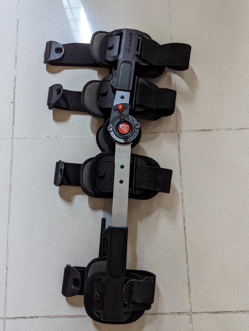 Breg T Scope Premier Postop knee brace, Health & Nutrition, Braces