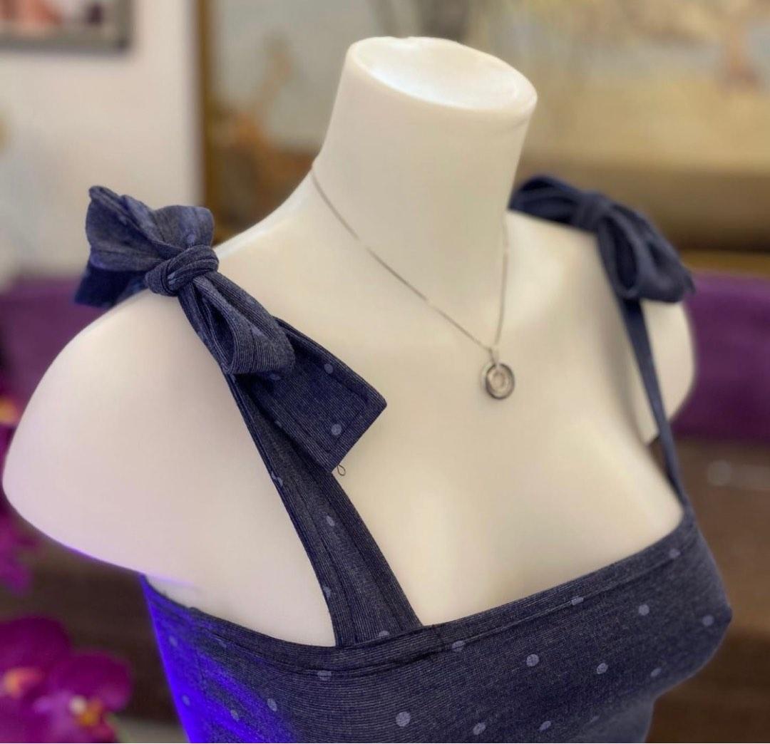 BSCO Coordinates (Category: Sets or Coordinates) located in Quezon City. Submitted by raeccas.selections (Listing ID 1182720447, Image 3). Description: 🛍 Straight neck tied ribbon strap coordinates Used twice only This is so nice and fitted (stretchy) ✨ Size is XS to M RFS: will not use it anymore.