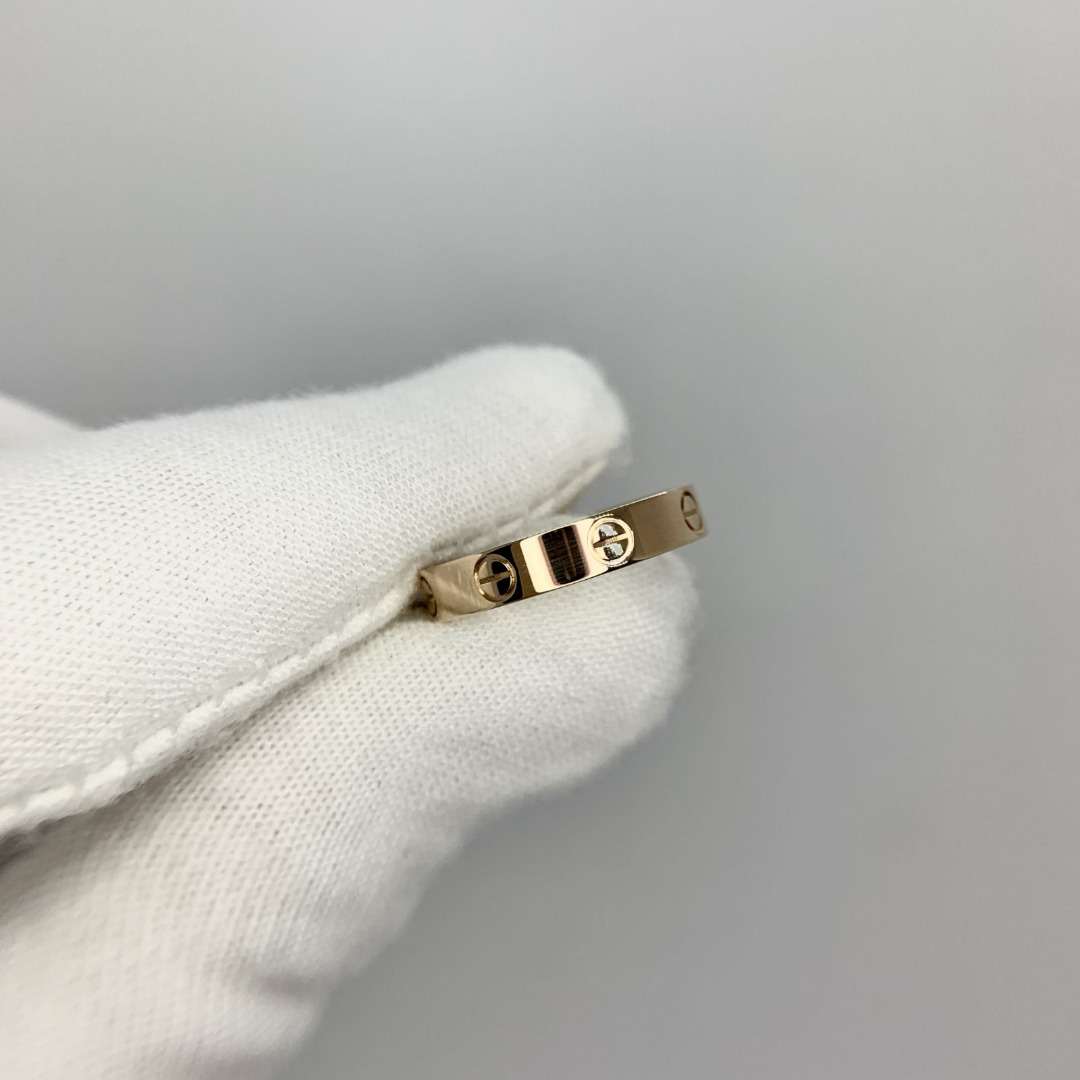 Cartier love discount mini ring
