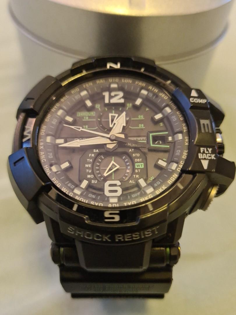 Casio G Shock GW-A1100, Men's Fashion, Watches & Accessories, Watches ...