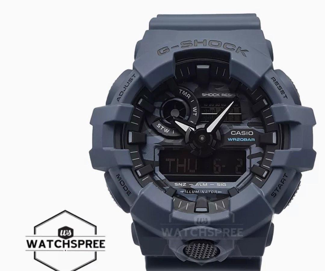 G shock sales blue colour watch