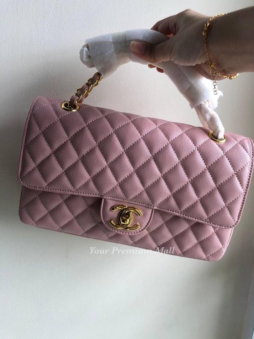 Chanel sling bag pink sales