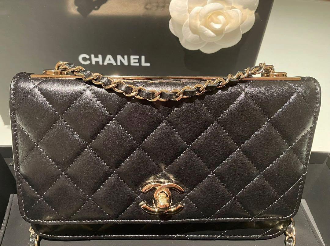 Chanel Trendy CC WOC (Wallet On Chain), Luxury, Bags & Wallets on