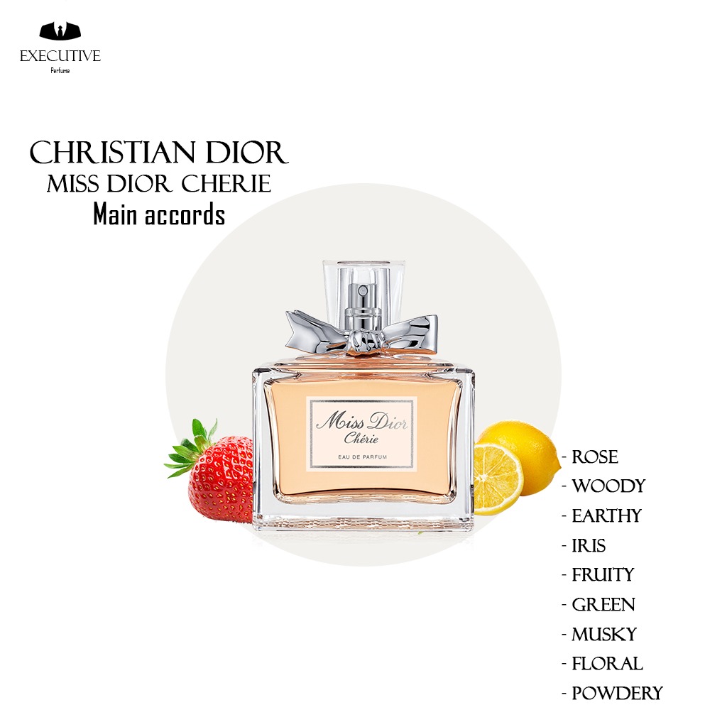 Miss dior cherie notes discount