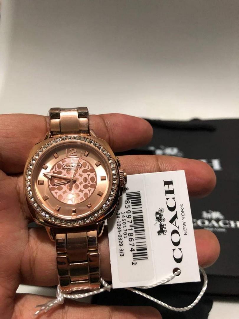 Coach watch original Women s Fashion Watches Accessories