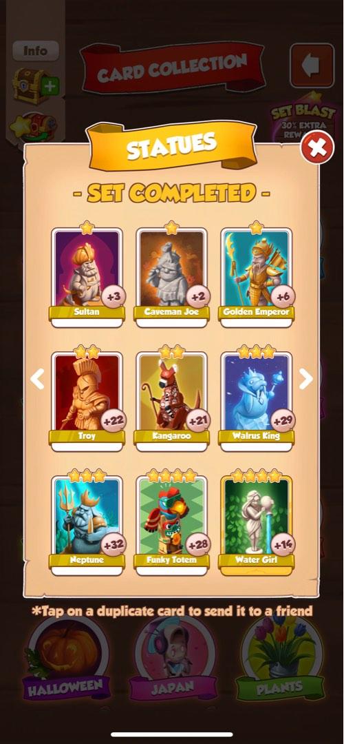 Coin master cards, Video Gaming, Gaming Accessories, Game Gift Cards