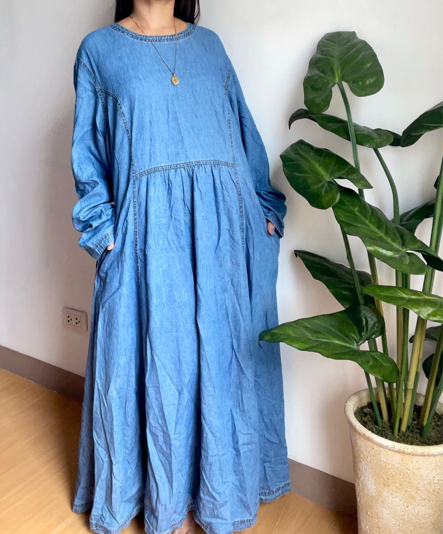 Coldwater creek denim dress hot sale