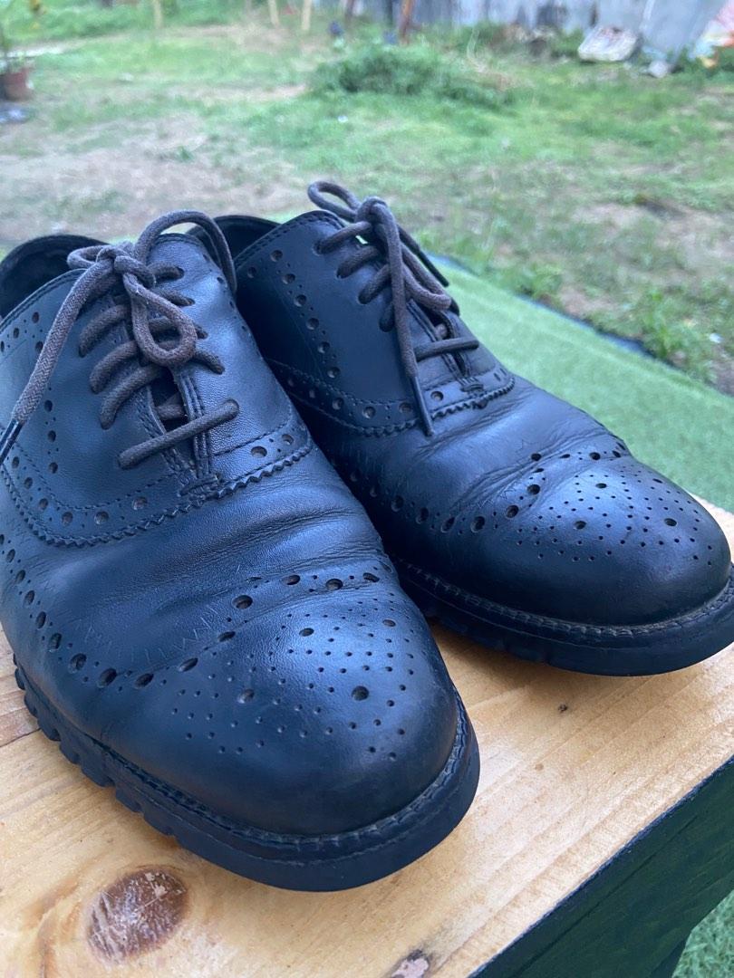 Oxfords De Hombre | Men's ZERGRAND Remastered No Stitch Wingtip Oxfor