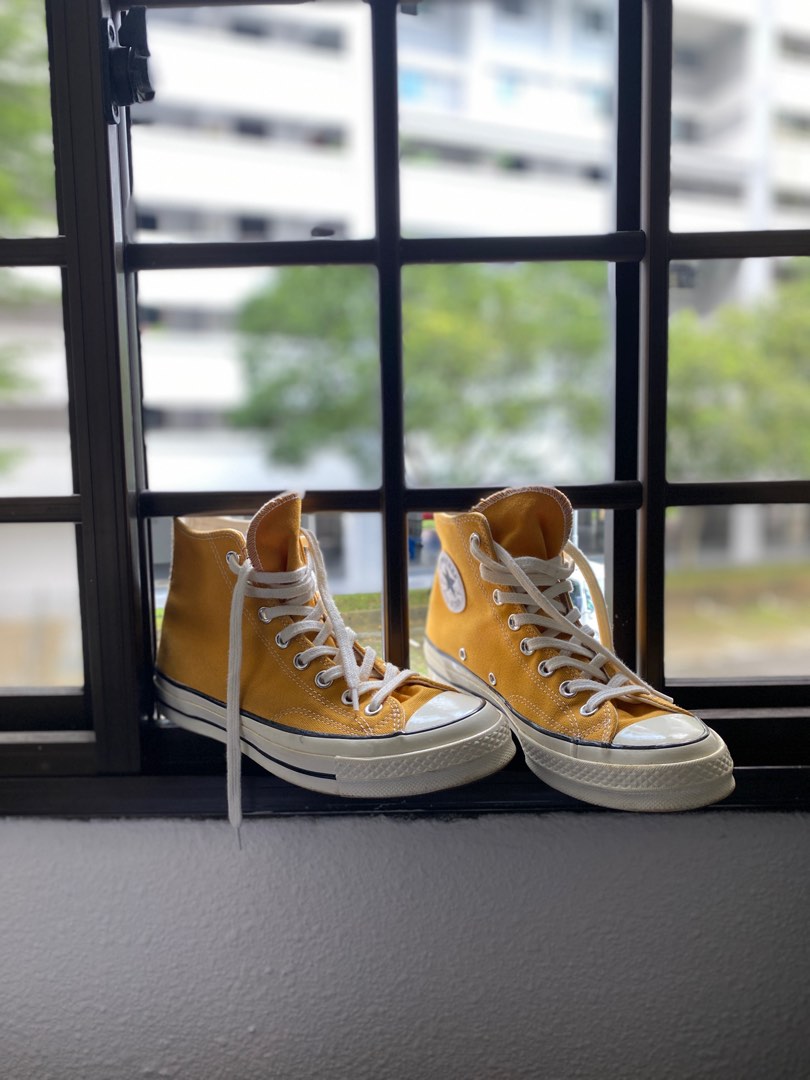 Converse Chuck 70 High Cut Mustard Men s Fashion Footwear
