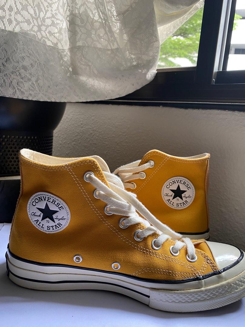 Converse high sales cut mustard