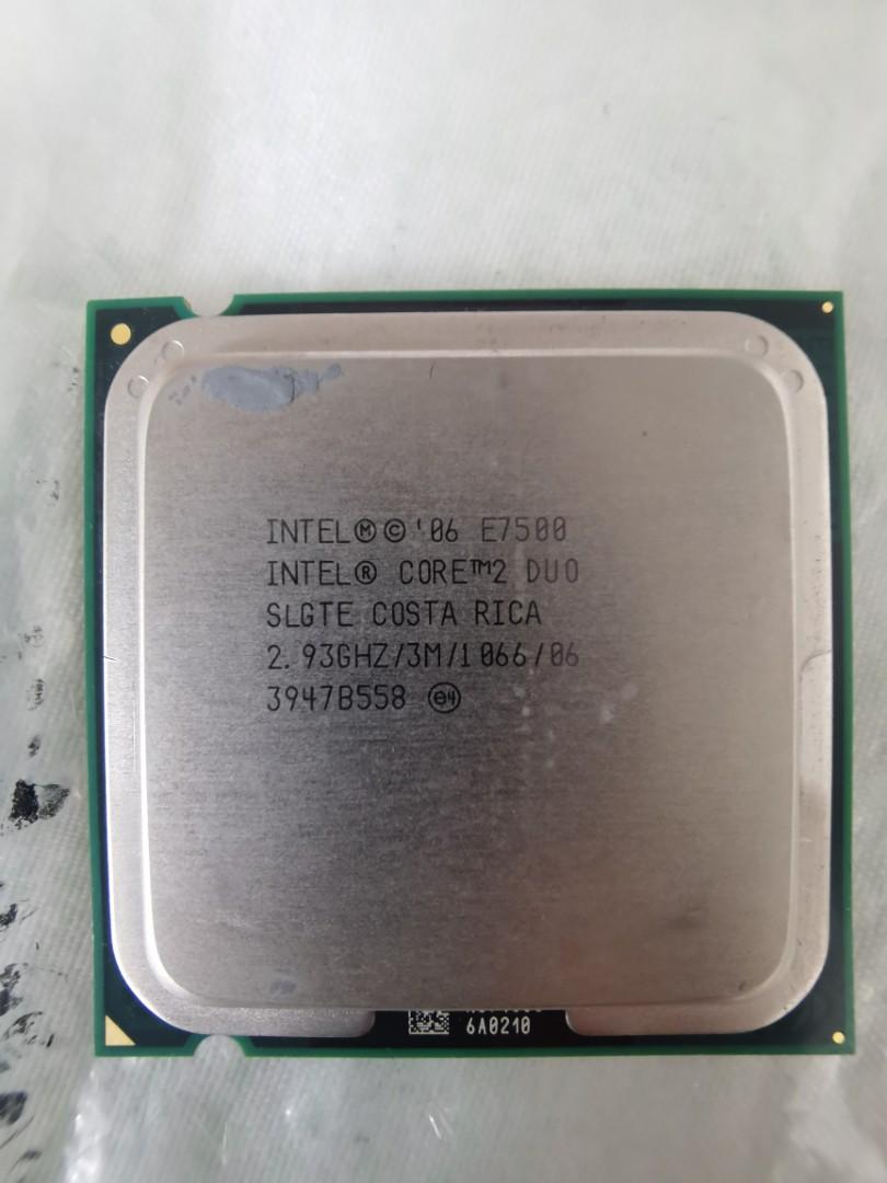 CPU intel E7500 (Category: Computer Parts) located in Singapore. Submitted by Tnkhb90 (Listing ID 1182721802, Image 1). Description: .